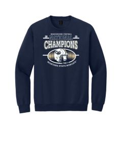 Montana State Bobcats National Champions Crewneck Sweatshirt 18000MSUNC3