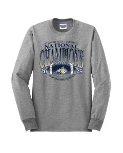 Montana State Bobcats National Champions L/S Tee 29LSMSUNC2