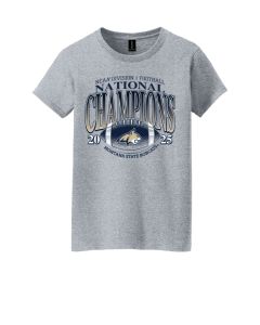 Women's Montana State Bobcats National Champions S/S Tee 5000LMSUNC2