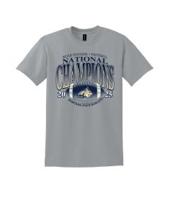 Montana State Bobcats National Champions S/S Tee 8000MSUNC2
