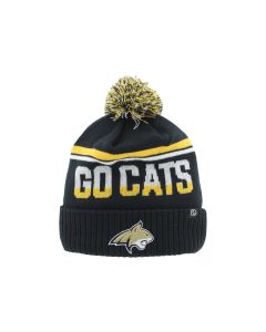 Zephyr Graf-X, Inc. Zephyr Montana State Bobcats Axis Knit AXISMSU25-NAVY/GOLD/WHITE-OSFM