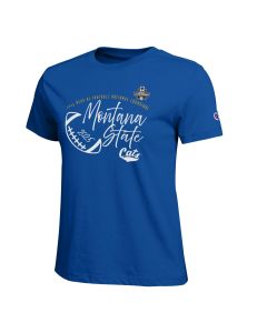 Champion Montana State Bobcats National Champions Women's S/S Tee C6039MSUNC