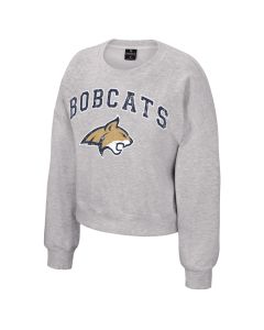 Colosseum Montana State Bobcats Women's Gameday Fleece Crew COFC31440LHGMSU