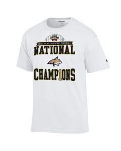 Champion Montana State Bobcats National Champions Locker Room Tee CT1000MSUNCLR