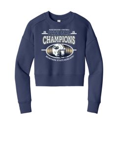 Montana State Bobcats Women's National Champions Crewneck DT1105MSUNC3