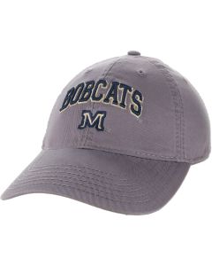 Legacy Athletic Legacy Montana State Bobcats Relaxed Twill Cap EZAMSU26-GREY-ADJ