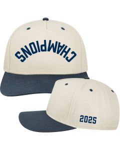 Legacy Athletic Legacy MSU National Champions Upside Down Cap HTAMSUUDNC-STONE/NAVY-ADJ