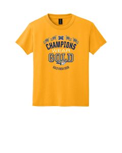 GOLD RUSH 2026 YOUTH TEE MSUGRYT26