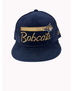 New Era Cap Company New Era Montana State Bobcats 950 Corduroy Rope Cap NE950MSU25-NAVY-ADJ