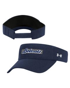 Gear for Sports Under Armour Montana State Bobcats Blitzing Visor UH506UMMSU-NAVY-ADJ