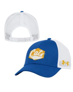 Gear for Sports Under Armour MSU Blitzing Truc UH507MMSU2481-ROYAL/WHITE-ADJ