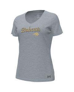 Under Armour Montana State Bobcats Performance Women's V-Neck Tee UW0838MSU2568