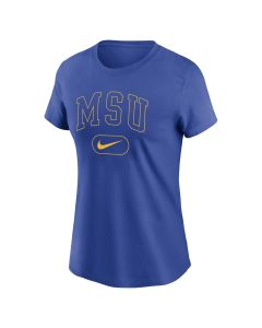 Nike Montana State University Bobcats Women's Cotton S/S Tee W11942MSU8085