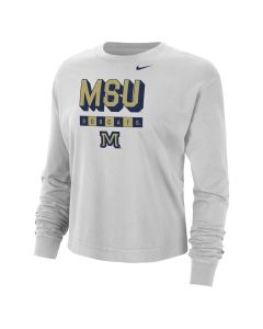 Nike Women's Montana State Bobcats L/S Boxy Tee W12669MSU8096